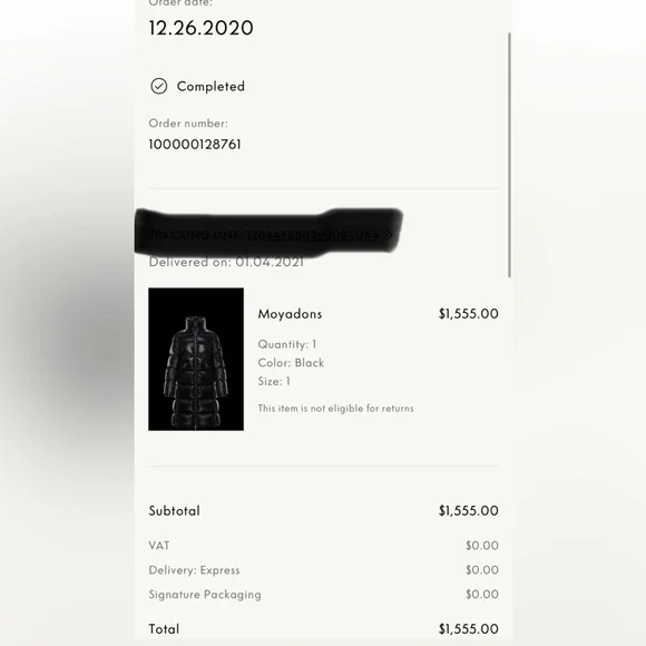 Moncler Moyadons Down Coat